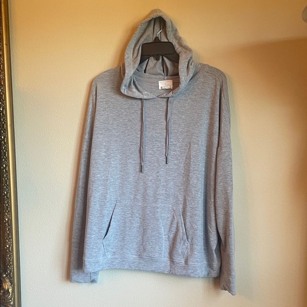 Caslon Gray Hooded women’s pullover Shirt xl